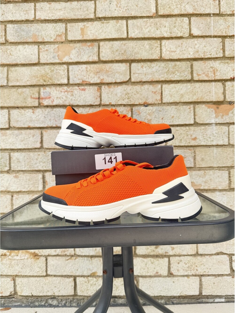 Neil Barrett Sneakers Orange Size 40